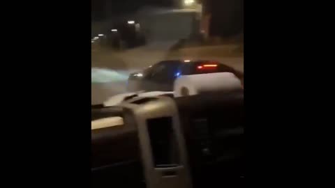 UK Thugs Film Themselves Ramming Police Car