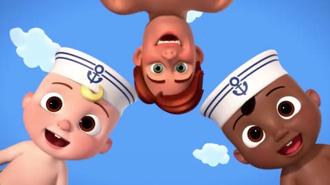 Playdate at the Beach Song The Sailor Went to Sea | Rhymes & Kids Songs