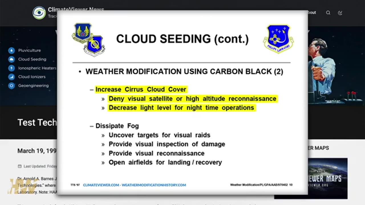 Unpacking Climate Engineering with Jim Lee (The Highwire-March 2024)*A Must Watch To The End