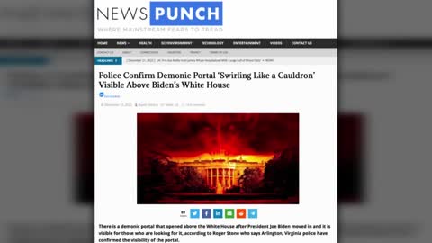 Police: Thousands Witnessed Demonic Portal Opening Above White House