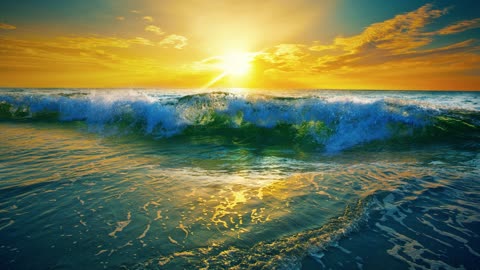 The Most Relaxing Waves Ever - Ocean Sounds to Sleep, Study and Chill