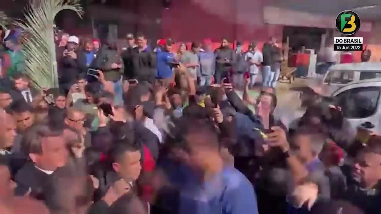Bolsonaro é surpreendido e dá resposta ainda mais inusitada em visita ao CEAGESP.