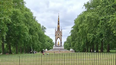 The Albert Memorial, London, United Kingdom...