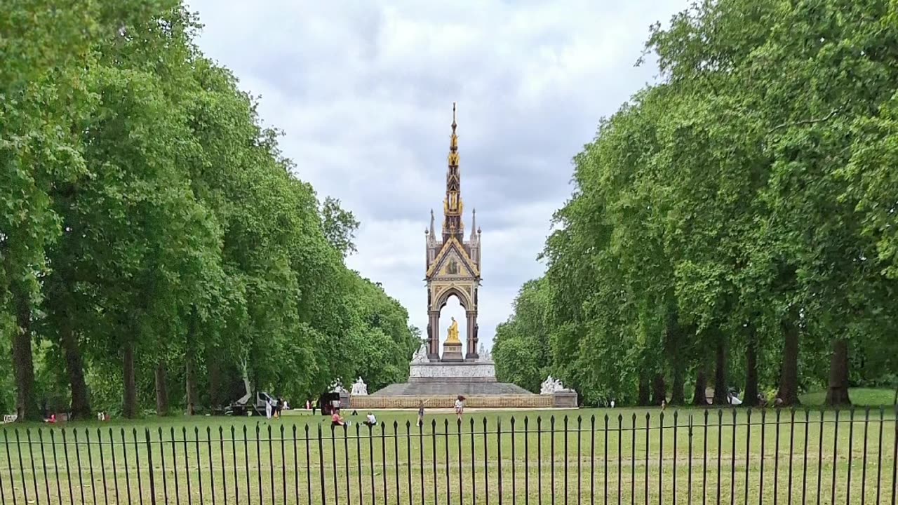 The Albert Memorial, London, United Kingdom...