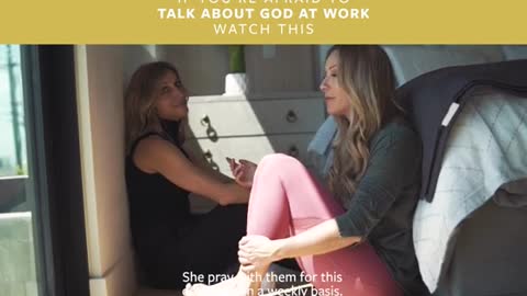 If You're Afraid To Talk About God At Work Watch This