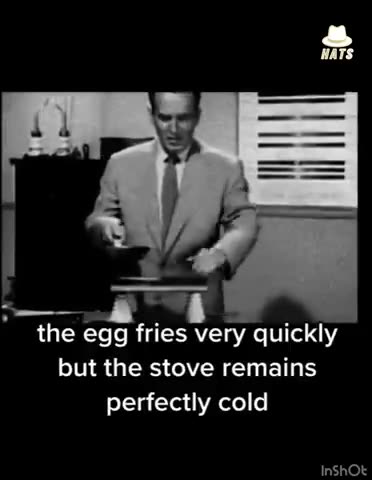 Frying eggs on a COLD stove - Suppressed Technology