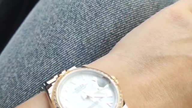Enjoying New Rolex Date-Just