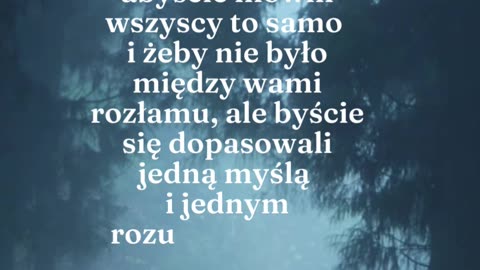 Słowo na dziś 1 Koryntian 1:10