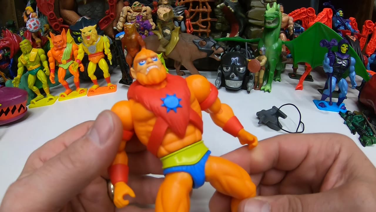 Cartoon Collection Beast Man Really Pops! Masters Of The Universe Origins Cartoon Beast Man!