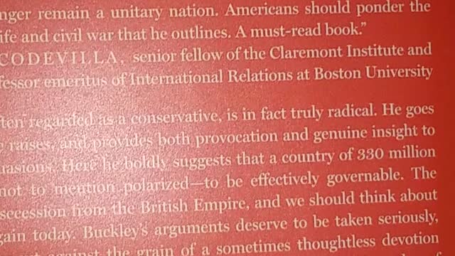 Outlier Political Books - American Secession, National Divorce, Balkanization Isn't A Bad Thing