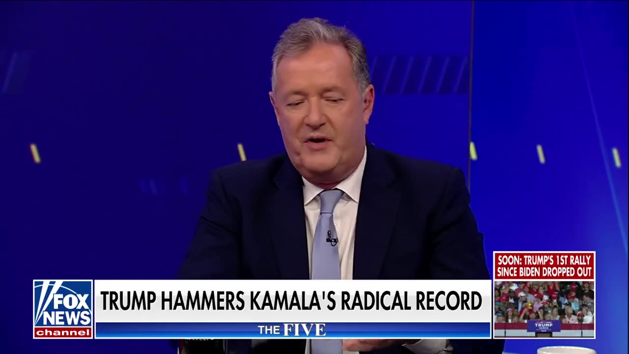 Piers Morgan Trump has a 'chance' here with Kamala Harris