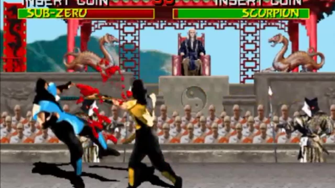 MORTAL KOMBAT (attract mode) [Midway, 1992]