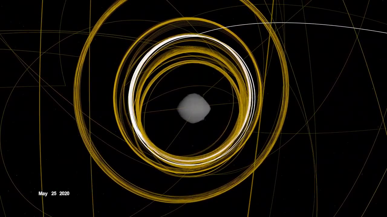 OSIRIS-REx Slings Orbital Web Around Asteroid to Capture Sample