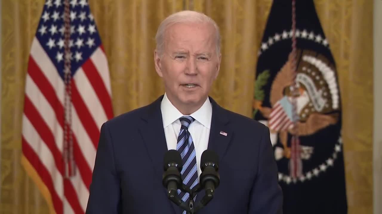 'Putin chose this war' - Biden on Russia's invasion of Ukraine