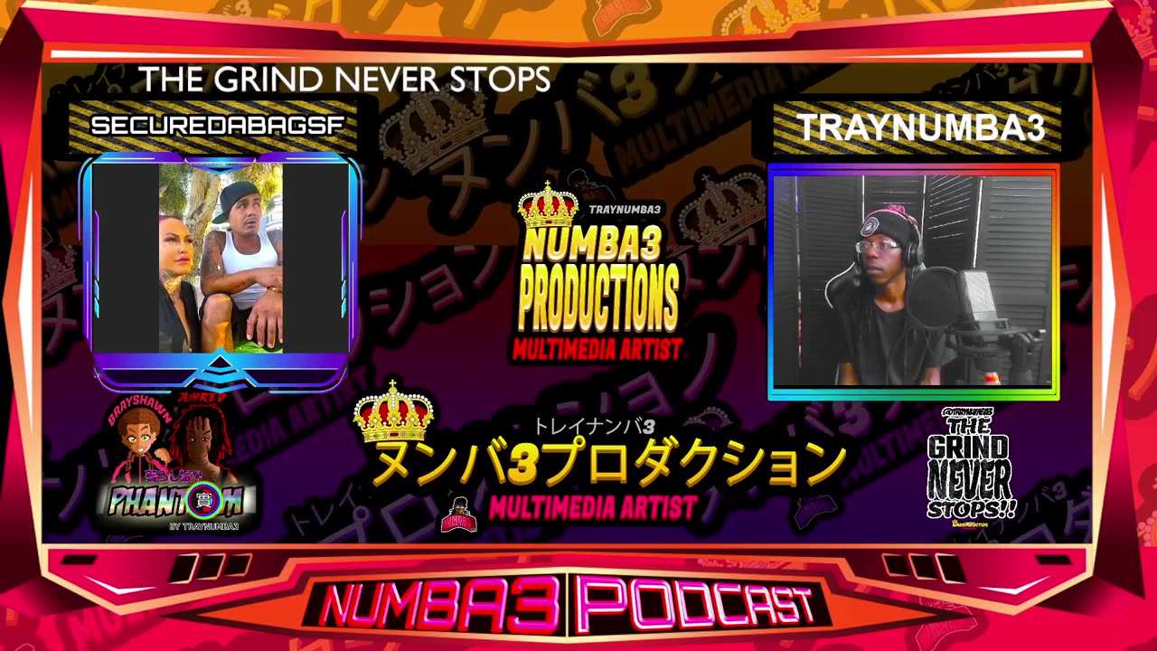 NUMBA3PODCAST EP92 - SECUREDABAGSF