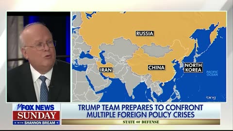 Peace through strength is guiding Trump's foreign policy plans, says Karl Rove