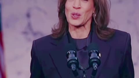 Kamala Harris became emotional after losing to Donald Trump, what did she say