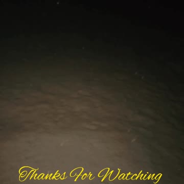 Night Time Snow In Slo Mo