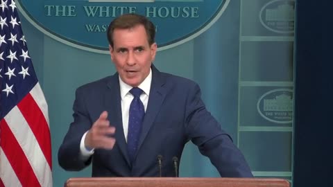 Biden's spokesperson, John Kirby, states that he does not have any information to disclose regarding