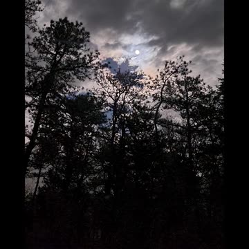 Full moon from my tent