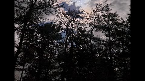 Full moon from my tent