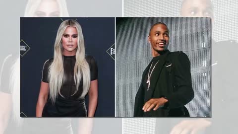 Hot Bombshell Khloé Kardashian and ex Trey Songz hang out at Justin Bieber’s party