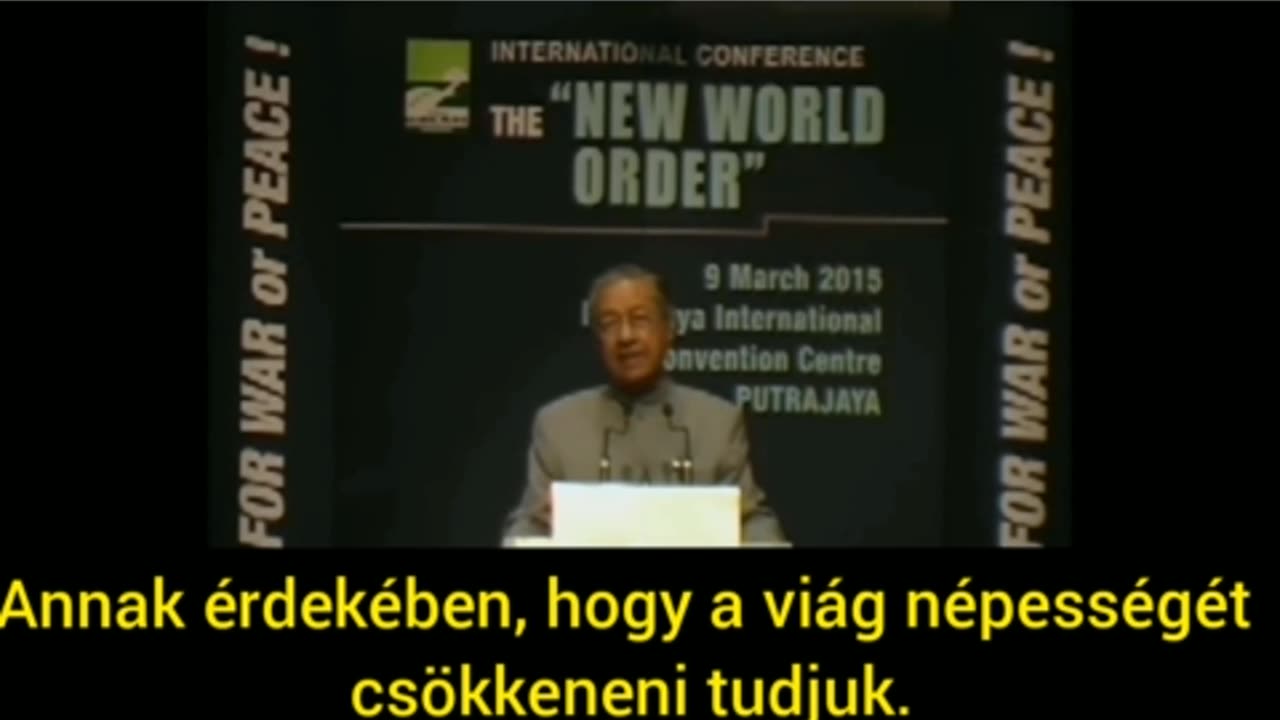 Új Világrend Nemzetközi Konferenciája 2015 Putrajaya, Malajzia.