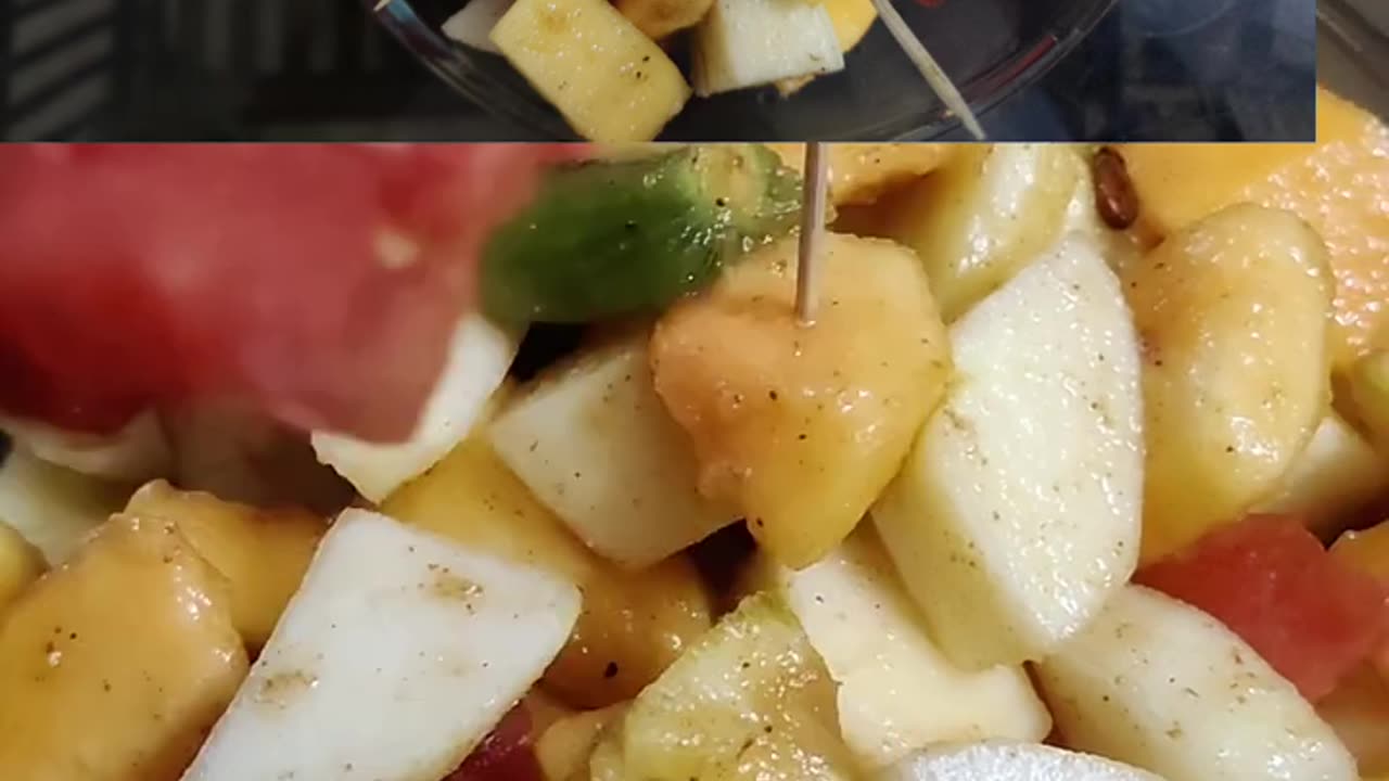 Spicy fruit chaat