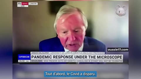 Pr Angus Dalgleish, chef du service d’oncologie à l’hôpital St-George de Londres