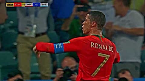 Ronaldo is a maschine