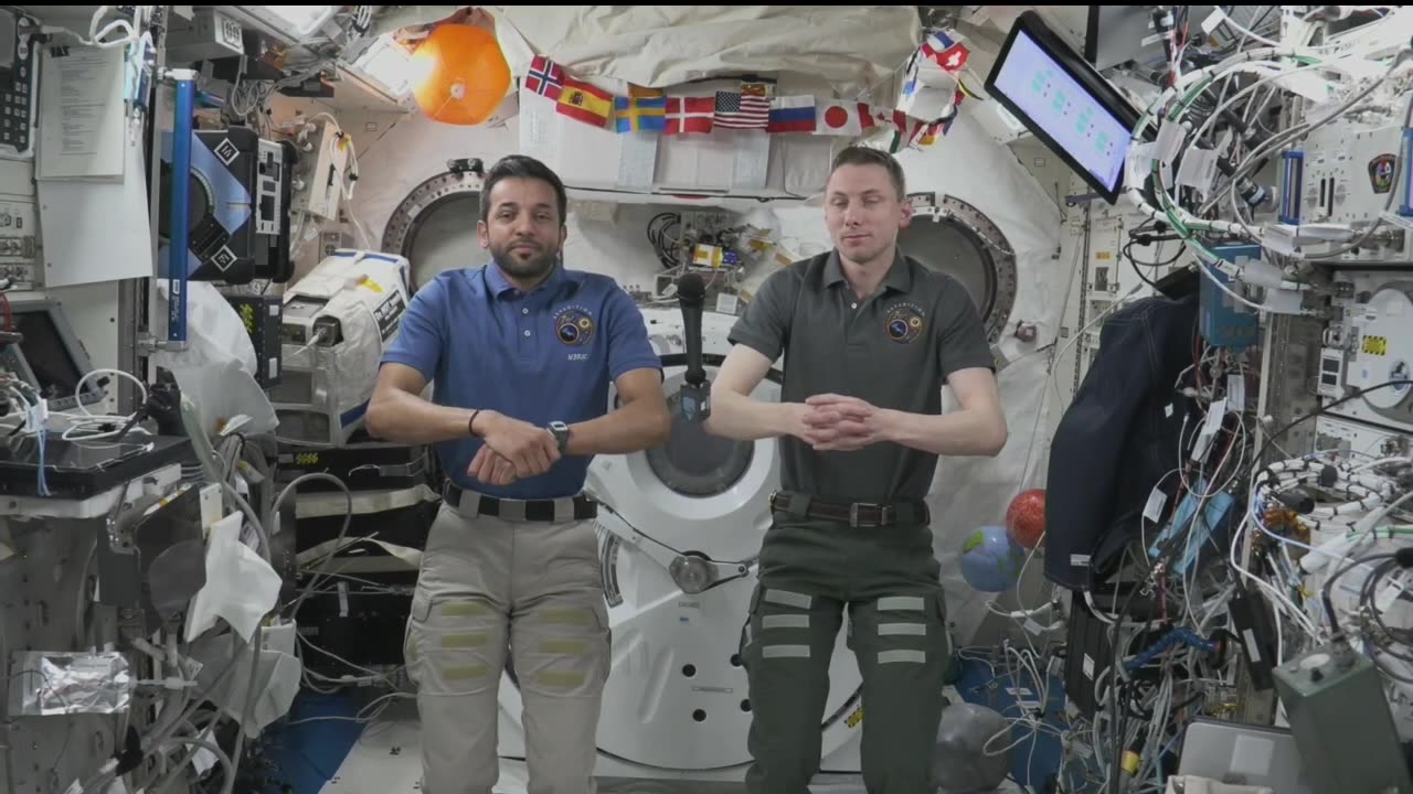 Space Station Crew Talks with United Arab Emirates Embassy Guests in Washington D.C.- Aug. 23, 2023