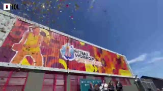 Watch: Netball World Cup legacy mural unveiling in Cape Town