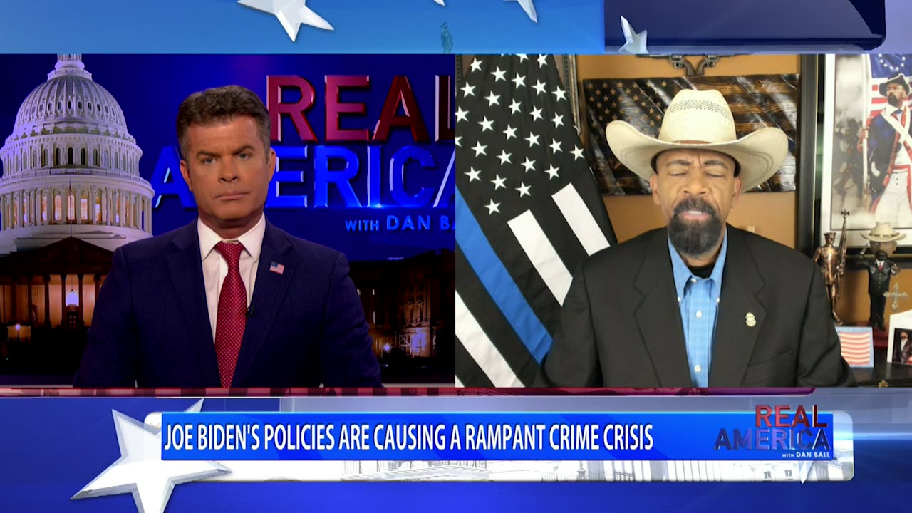 REAL AMERICA -- Dan Ball W/ Sheriff David Clarke, BLM Loots Stores In Philadelphia