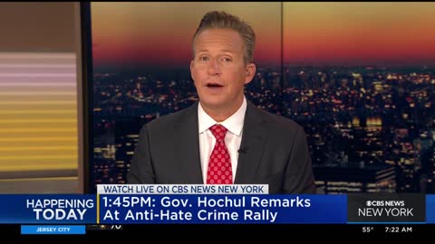 Gov. Hochul expected at anti-hate crime rally