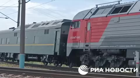 Kim's Train Arrives in Russia