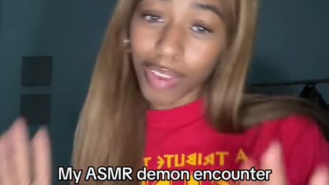 My ASMR demon encounter