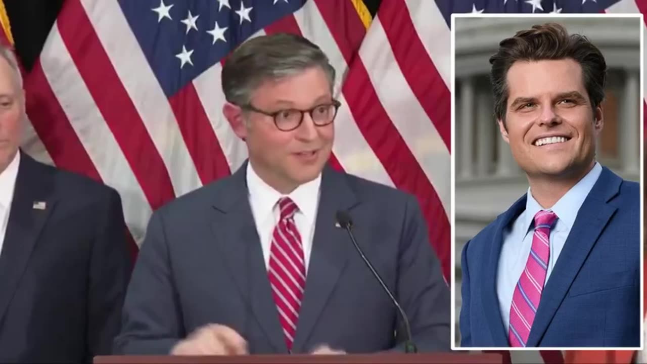 House Speaker Mike Johnson Delivers Powerful and Heart-Felt Endorsement of Matt Gaetz for AG