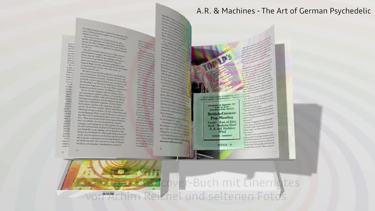 A.R. & Machines - The Art Of German Psycedelic UNBOXING (OFFICIAL)