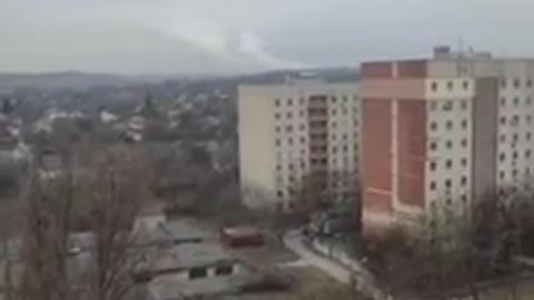 Attack on the air base in Zaporozhye