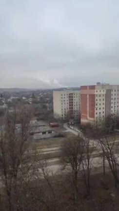 Attack on the air base in Zaporozhye