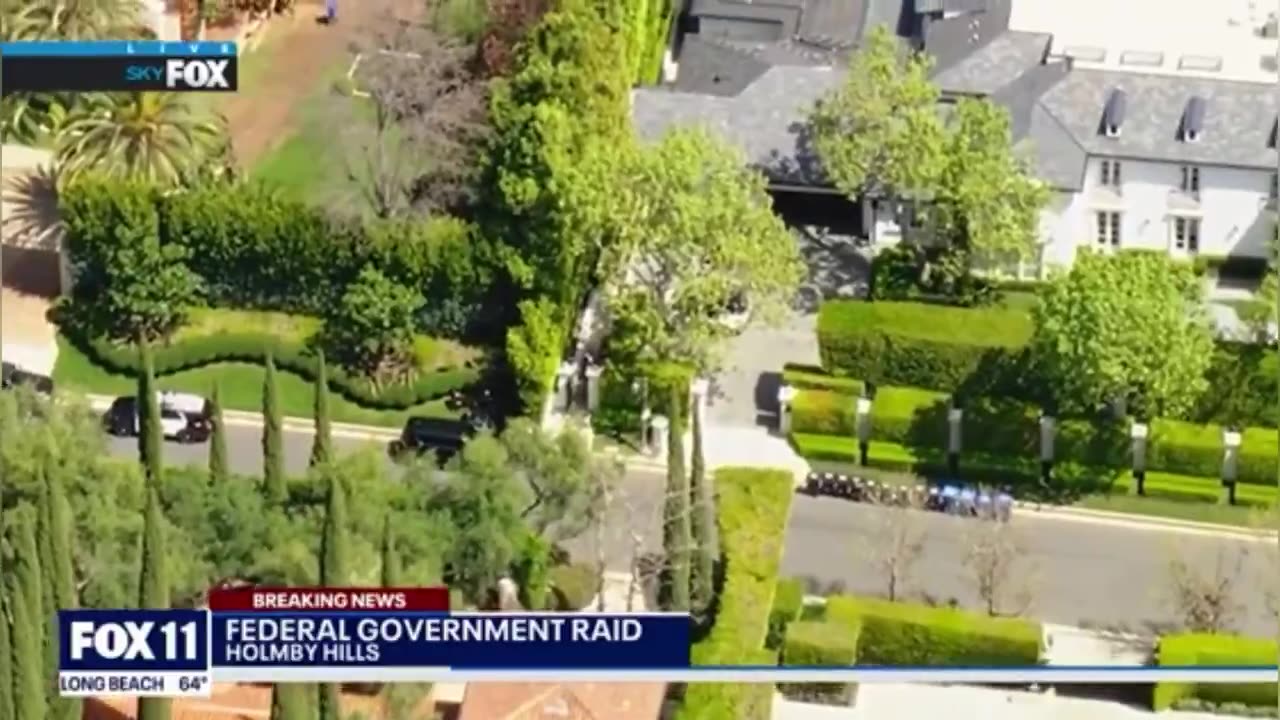 Homeland raid P Diddy’s home in L.A in connection with a federal s*x trafficking investigation