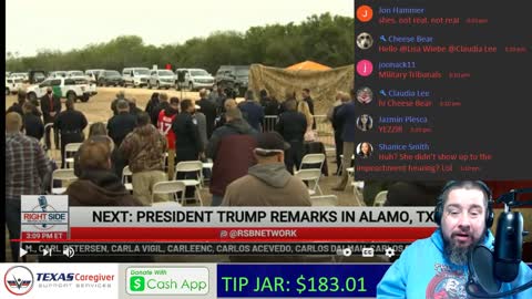 1/12/21 LIVE Archive: President Trump Speaks at the Alamo