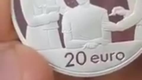 Vatican 20 euro coin