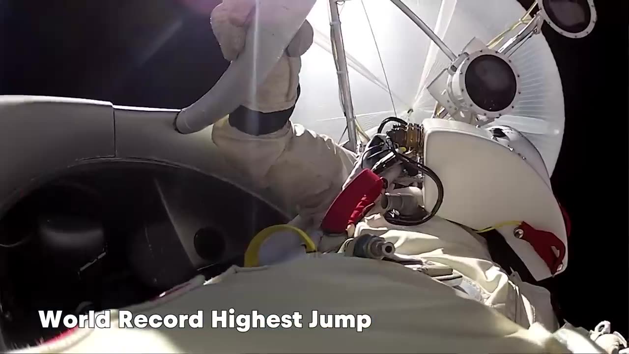 Space jump record