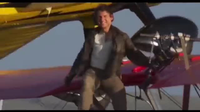 TOM CRUISE IS A DAREDEVIL IN THE AIR