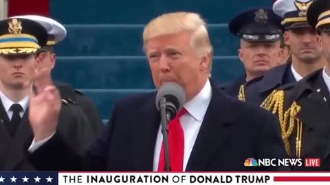 President Trump's Inauguration "..Power Back to the People.." Backed by our Military