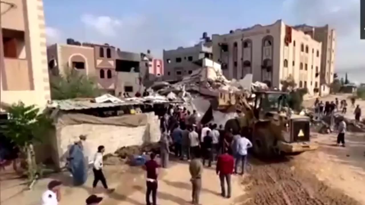 Visuals from Gaza after Israeli forces carried out various airstrikes on the Gaza Strip