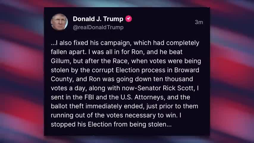 BREAKING: Trump DIRECTLY Attacks Ron DeSantis in Truth Social Posting Spree