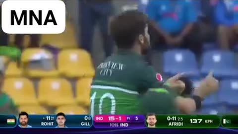 Shaheen Shah Afridi To Rohit Sharma Bowled