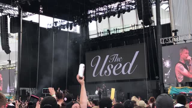 The Used live Warped Tour 2019 Atlantic City, NJ (1)